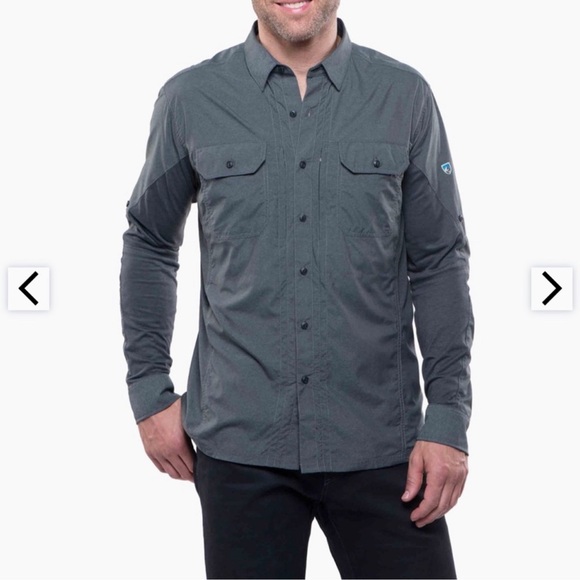 Kuhl Airspeed vent Shirt Carbon XXL - Picture 1 of 12